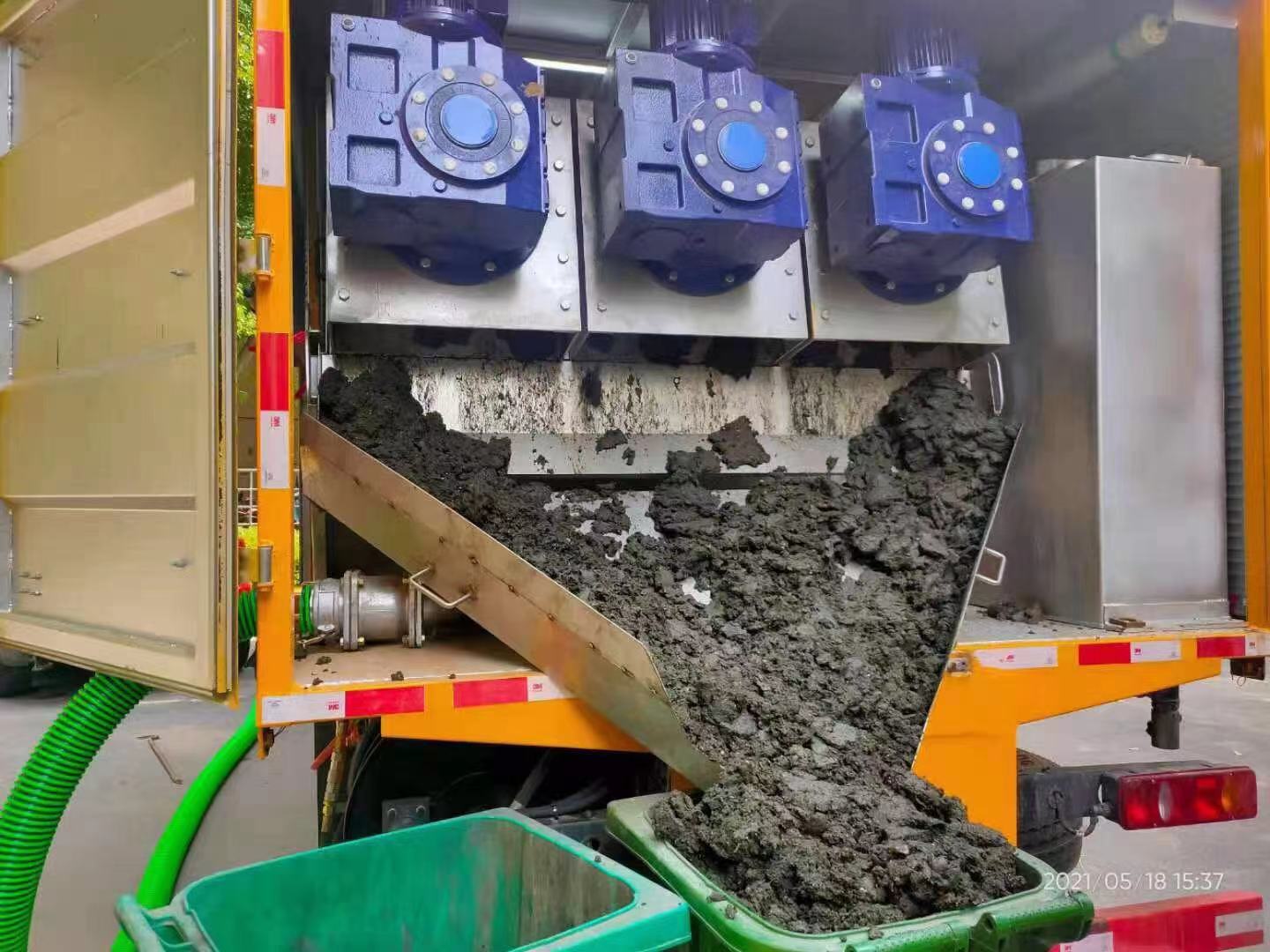 天元化粪池清掏城市维护站-泥浆净化干湿分离处理